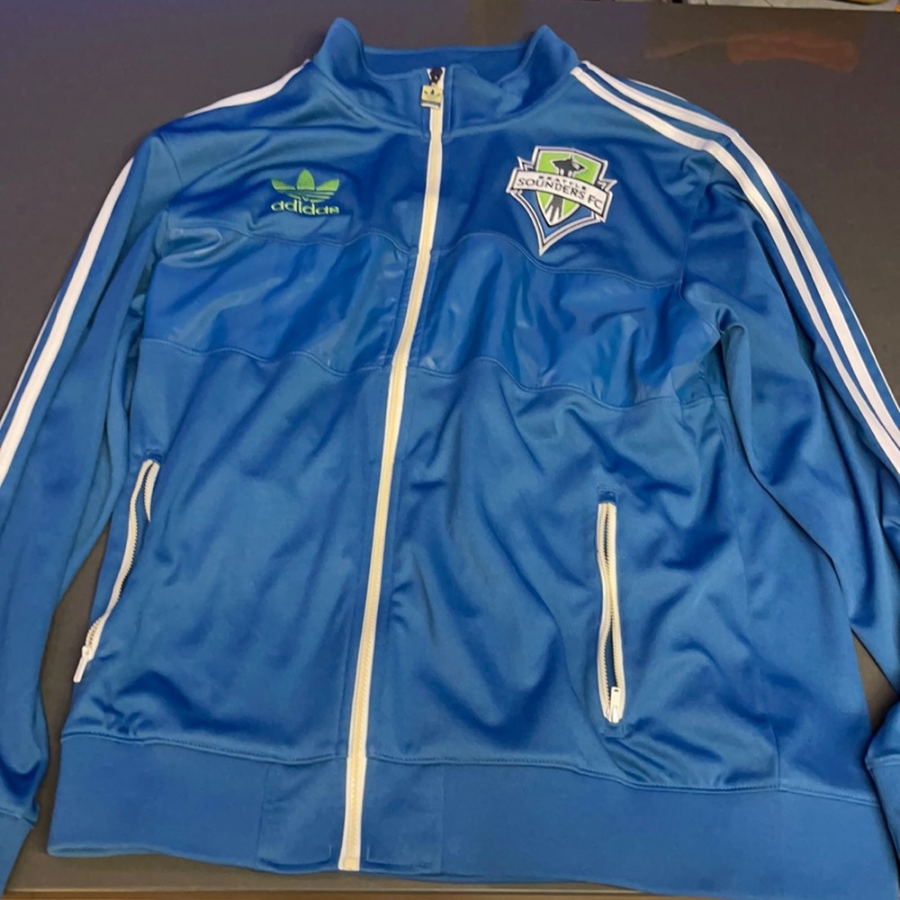 Seattle Sounders Adidas Bundle: Originals Track Jacket + 2 Jerseys Size XL